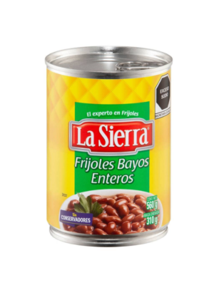 Frijoles bayos enteros 560gr La Sierra Aztek