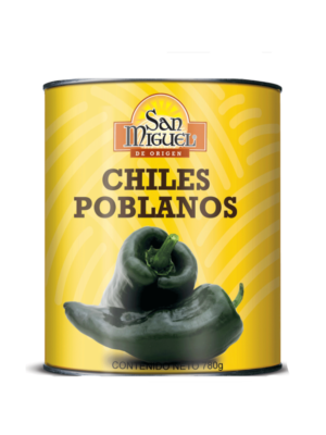 Chiles poblanos enteros Aztek