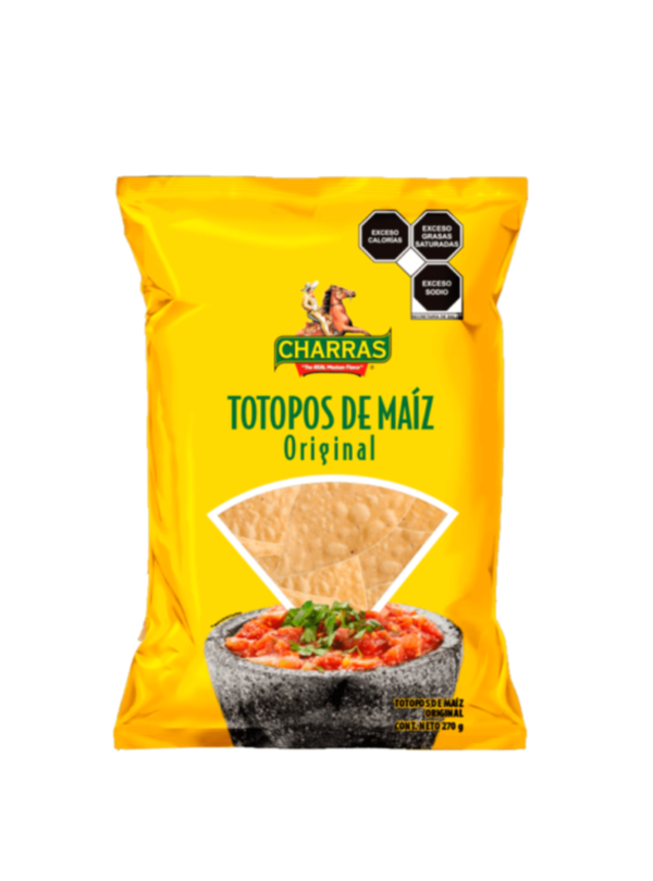 Totrtilla chips nature Aztek