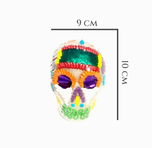 têtes de mort en sucre "calaveritas de azucar"