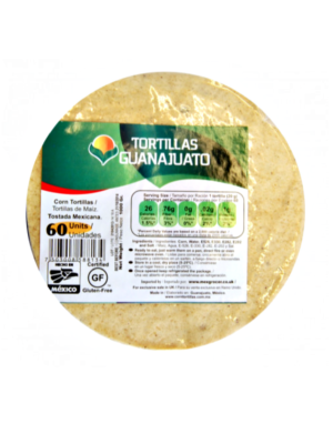 tortilla maïs jaune 15cm/1kg guanajuato