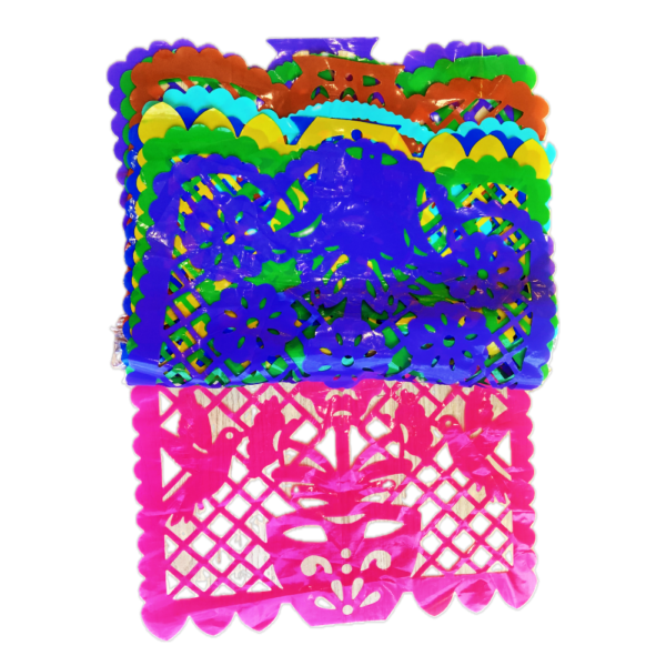 guirlande mexicaine papel picado en plastique "charra" (copia)